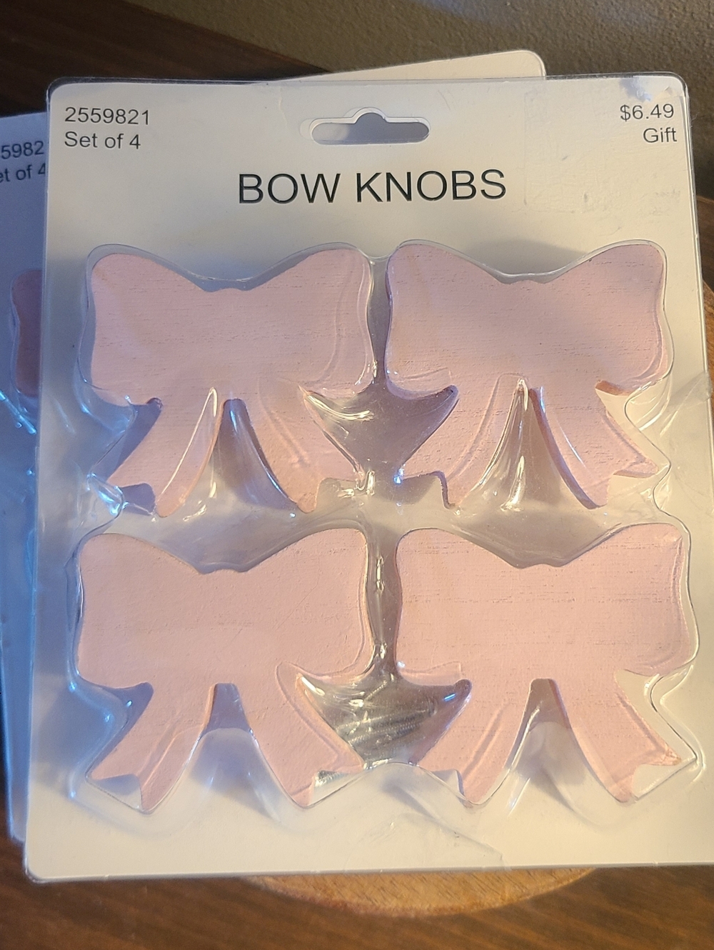 Hobby Lobby Pink Bow Drawer Knobs 2 Sets Of 4